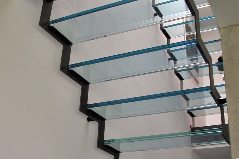 Treppen Glasstufen