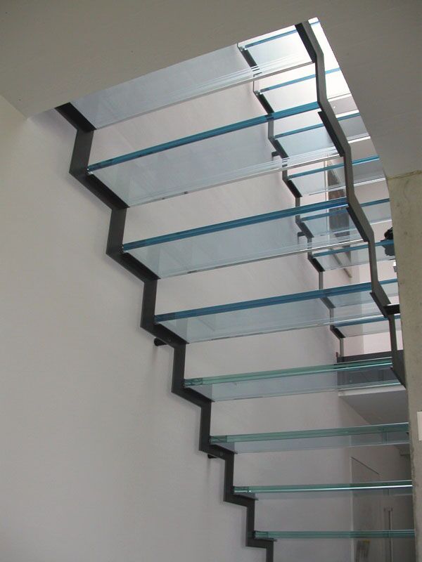 Treppen Glasstufen