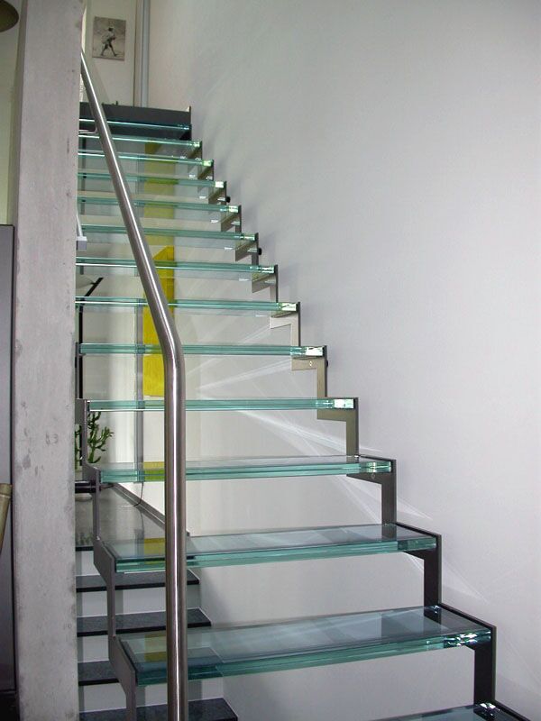 Treppen Glasstufen