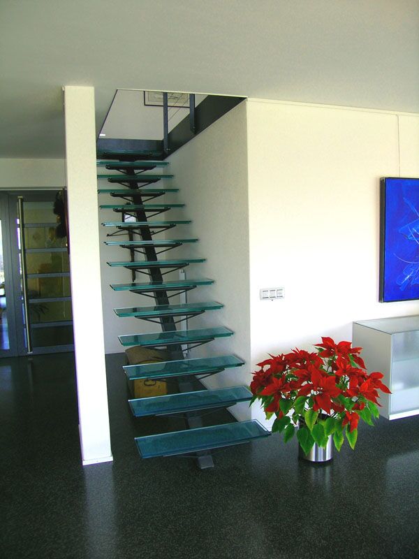 Treppen Glasstufen