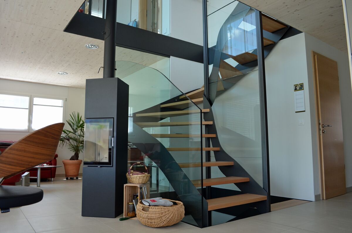 Treppen Glasstufen